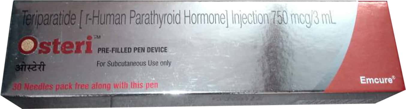 Ostri Injection Osteri 750 MCG Injection (3): Uses, Side Effects, Price & Dosage ...