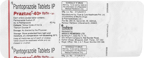 Praztac 40 Tablet