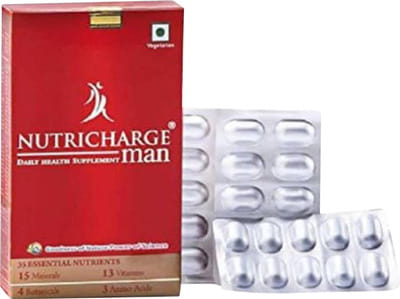 Nutricharge Man Strip Of 10 Tablets