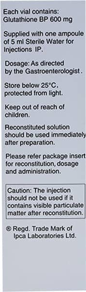 Oxoneg 600mg Dry Vial Of 1 Powder For Injection