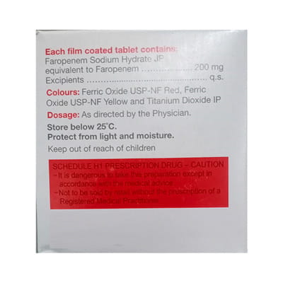 Farobact 200mg Strip Of 10 Tablets