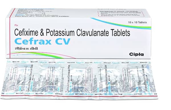 Cefrax Cv Strip Of 10 Tablets
