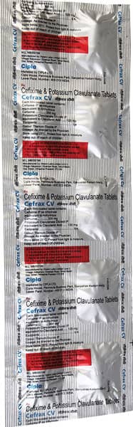 Cefrax Cv Strip Of 10 Tablets