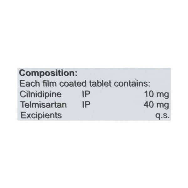 Cilnep T 40mg Strip Of 10 Tablets