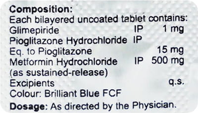 Dailyglim Pm1 Strip Of 10 Tablets