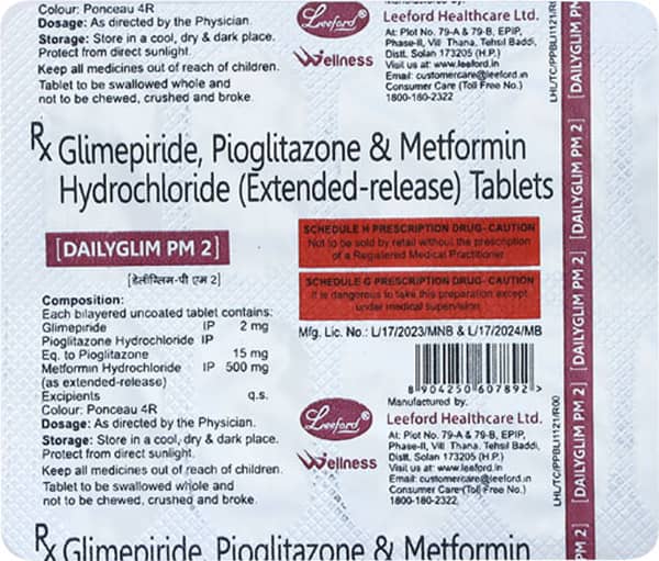 Dailyglim PM2 Tablet