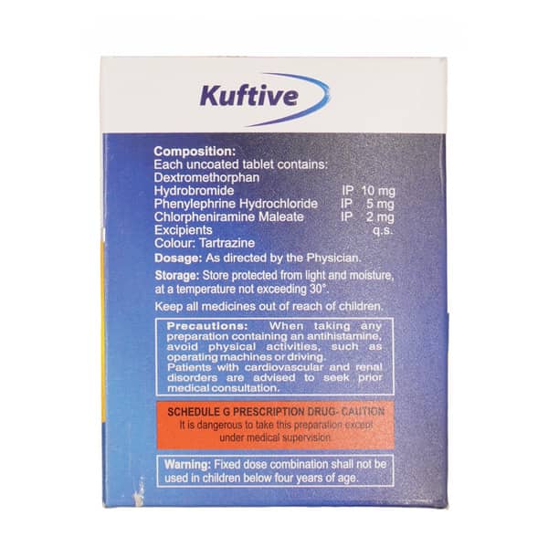 Kuftive Strip Of 10 Tabletss