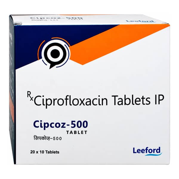 Cipcoz 500Mg Strip Of 10 Tablets