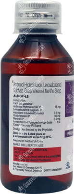 Alkof Ls Bottle Of 100ml Syrup