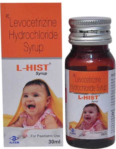 L Hist Bottle Of 30ml Syrup