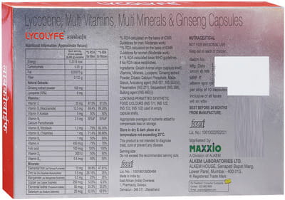 Lycolyfe Strip Of 10 Capsules