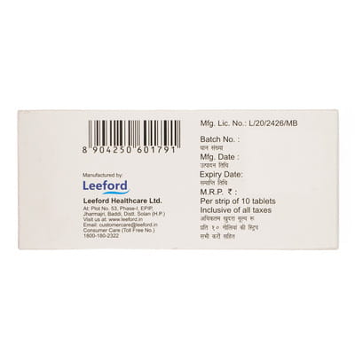 Evoxil Dt 250mg Strip Of 10 Tablets