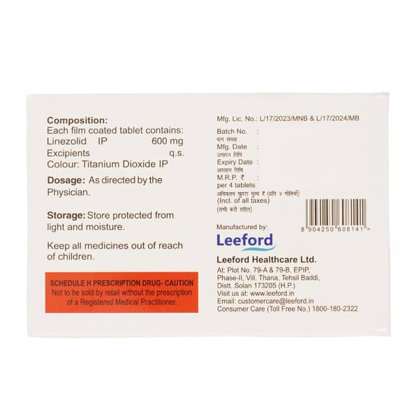 Lexilid Strip Of 4 Tablets