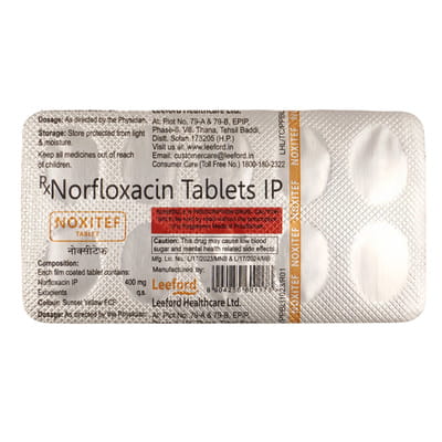 Noxitef Strip Of 10 Tablets