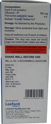 Oltef 100mg Bottle Of 60ml Suspension