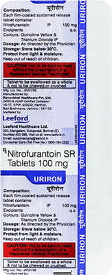 Uriron 100mg Strip Of 10 Tablets