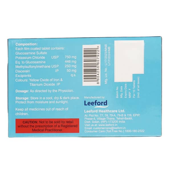 Dincerin Plus Strip Of 10 Tabletss