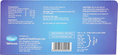 Zeldinac Nano Tube Of 15gm Gel