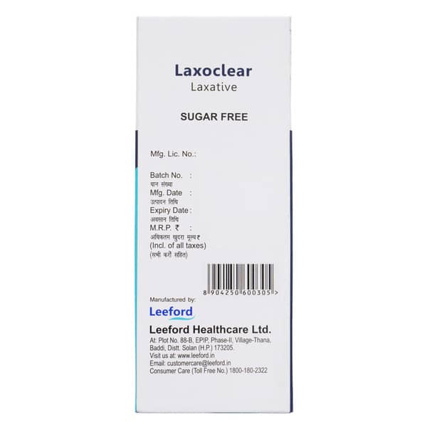 Laxoclear Sugar Free Solution 120Ml