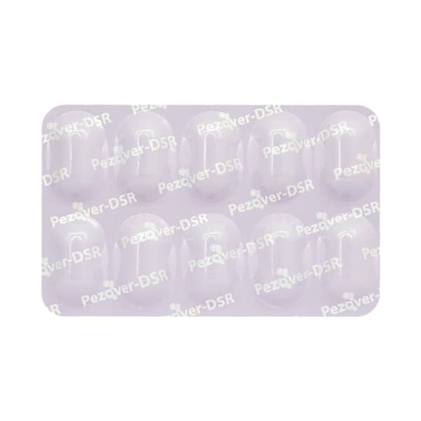 Pezover Dsr Strip Of 10 Capsules