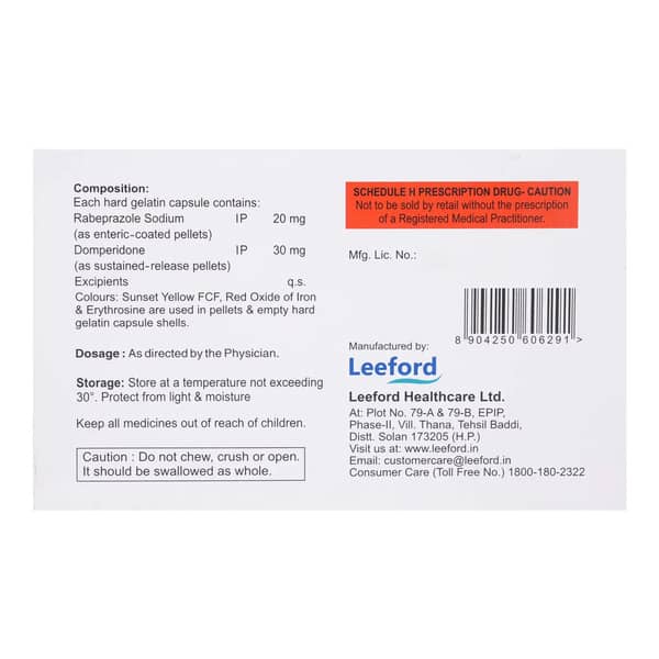 Renvorab Dsr Strip Of 10 Capsules