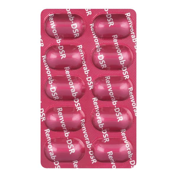 Renvorab Dsr Strip Of 10 Capsules