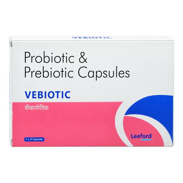 Vebiotic Strip Of 10 Capsules