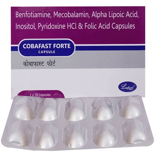 Cobafast Forte Strip Of 10 Capsules