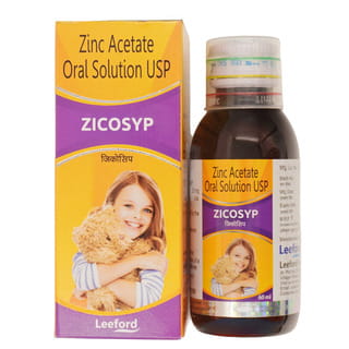 Zicosyp Bottle Of 60ml Syrup