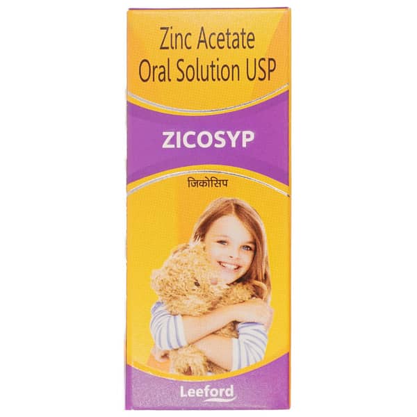 Zicosyp Bottle Of 60ml Syrup