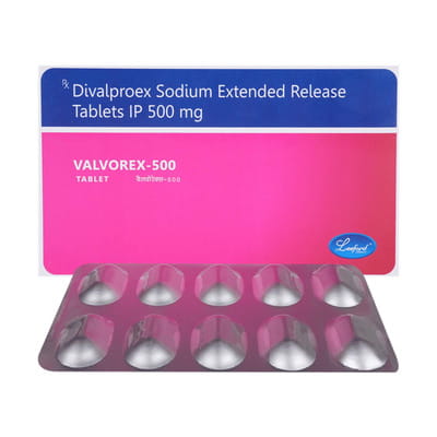 Valvorex 500mg Strip Of 10 Tablets