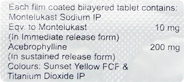 Venphylin M Strip Of 10 Tablets