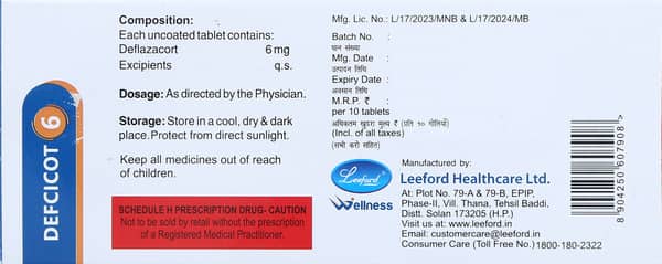 Defcicot 6 Tablet