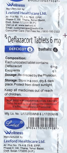 Defcicot 6 Tablet