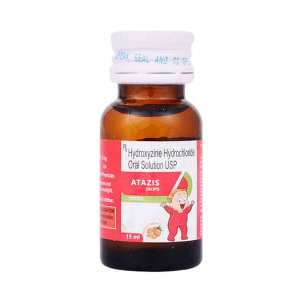 Atazis Orange Flavour Bottle Of 15ml Drops