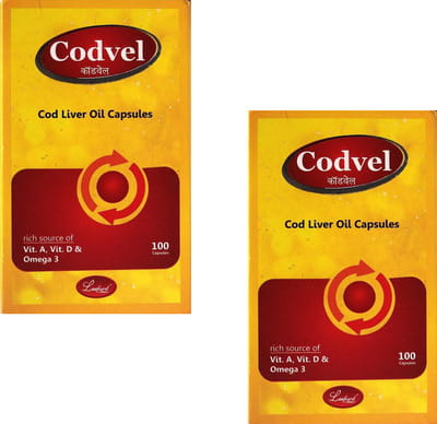 Codvel Bottle Of 100 Capsules