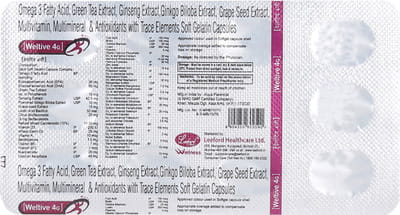 Weltive 4g Strip Of 10 Capsules