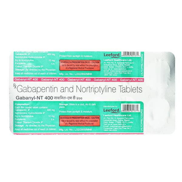 Gabanyl-NT 400 Tablet