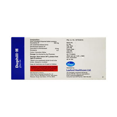 Duphill M Strip Of 10 Tablets