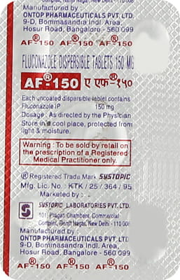 Af 150mg Strip Of 1 Tablets