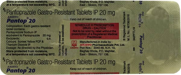 Pantop 20 Tablet