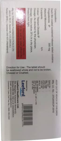 Gestoford Sr 300Mg Strip Of 10 Tablets