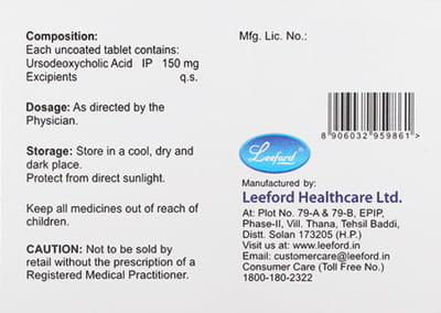 Ursolid 150mg Strip Of 10 Tablets