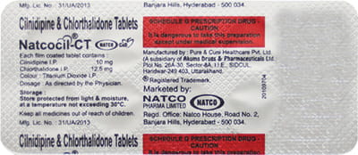 Natcocil Ct Strip Of 10 Tablets