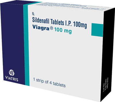 Viagra 100mg Strip Of 4 Tablets
