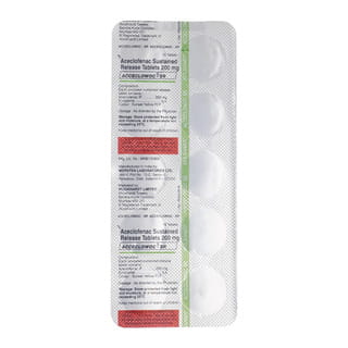 Acceclowoc Sr 200Mg Strip Of 10 Tablets