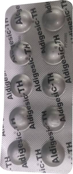 Aldigesic Th Strip Of 10 Tablets