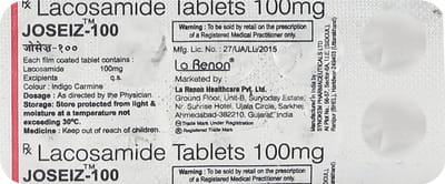 Joseiz 100mg Strip Of 10 Tablets