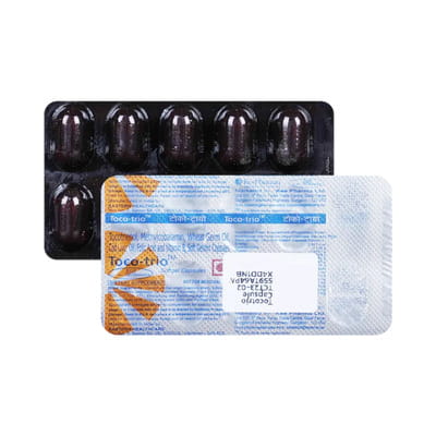 Tocotrio Strip Of 10 Capsules