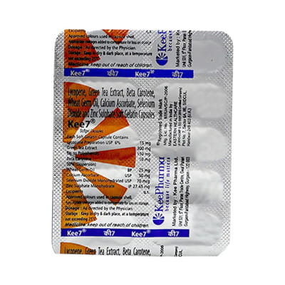 Kee 7 Strip Of 10 Capsules